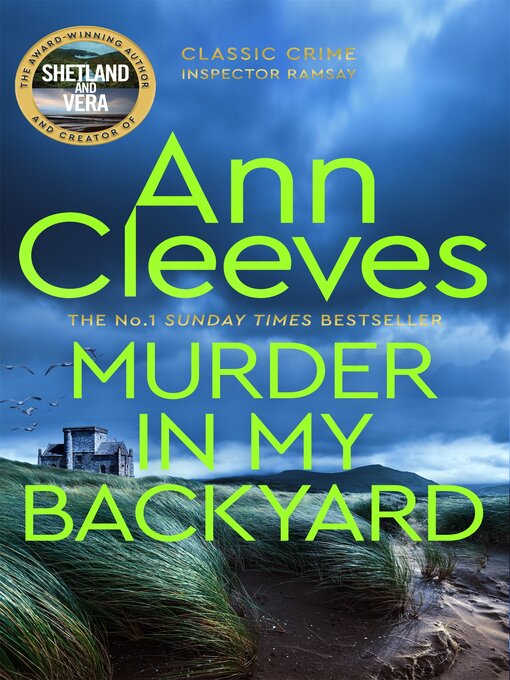 Cover Image of Murder in my backyard